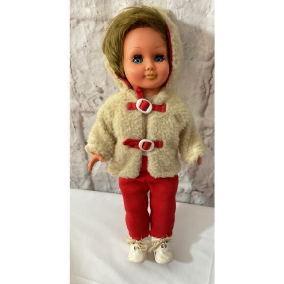 Vintage 1940’s Drei-M-Puppe Doll Germany Sleepy Eyes Vinyl Original Box - Picture 1 of 7